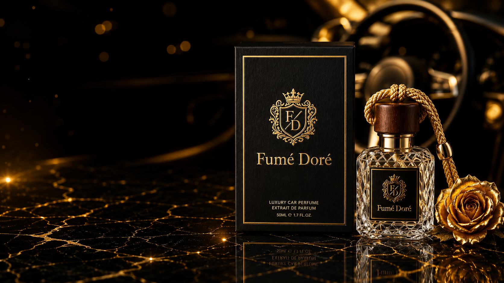Fumé Doré Fruity Car Perfume